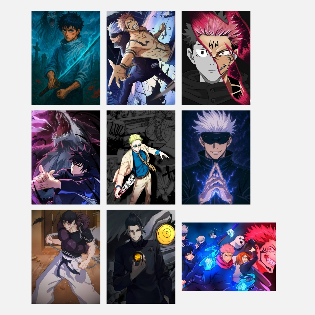Jujutsu Kaisen Posters