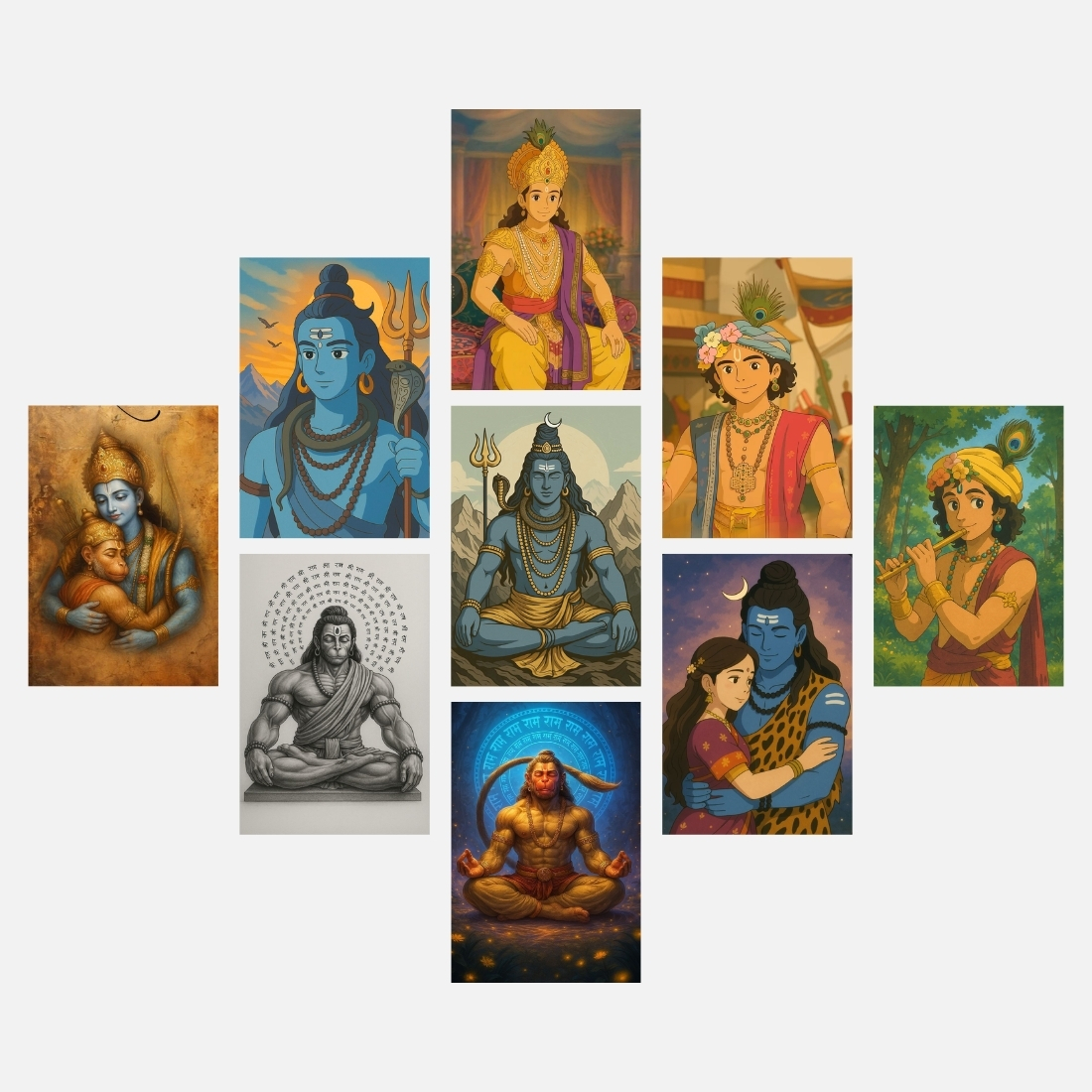Spiritual Art Wall Posters